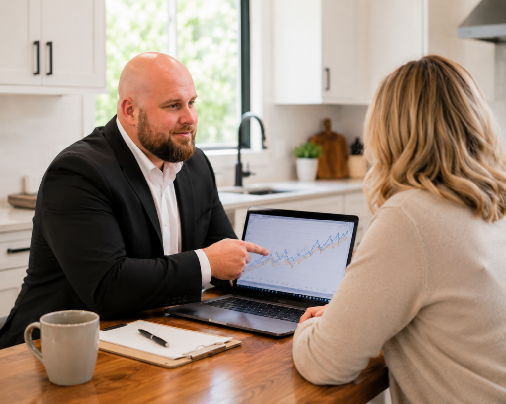 Southern Maryland home priced with market data and comparable sales