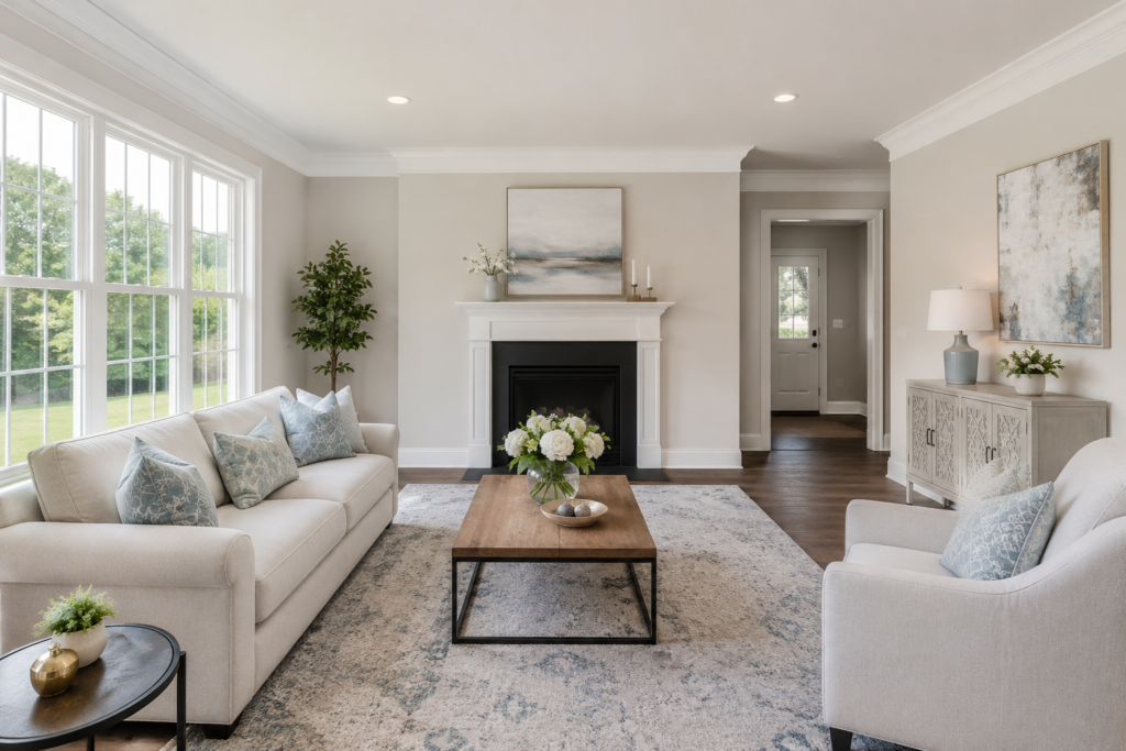 staged home ready for sale in Southern Maryland