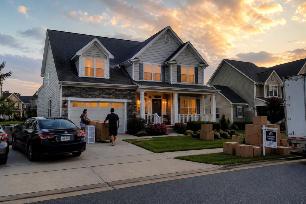 Southern Maryland home near Pax River during summer relocation season