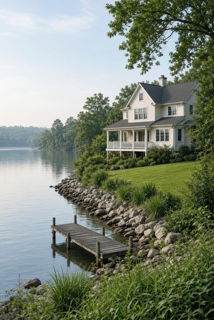 Charles County Maryland waterfront home on Potomac River near Cobb Island