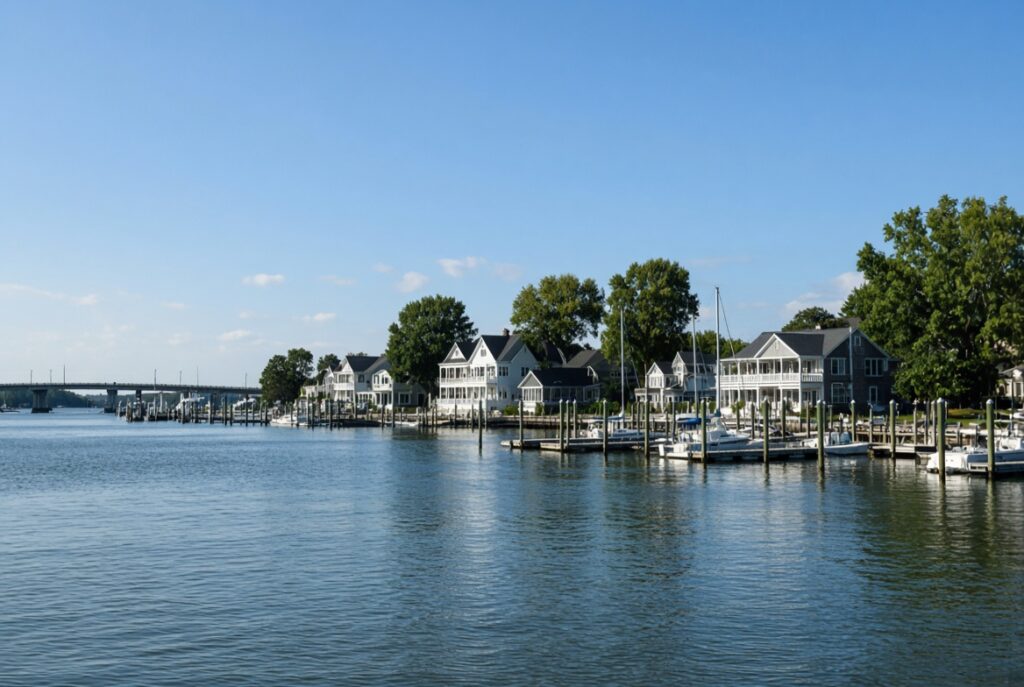 Solomons Island Calvert County Maryland waterfront real estate