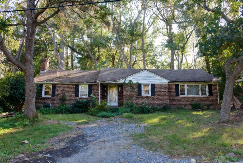 value-add investment property in Southern Maryland suitable for fix and flip