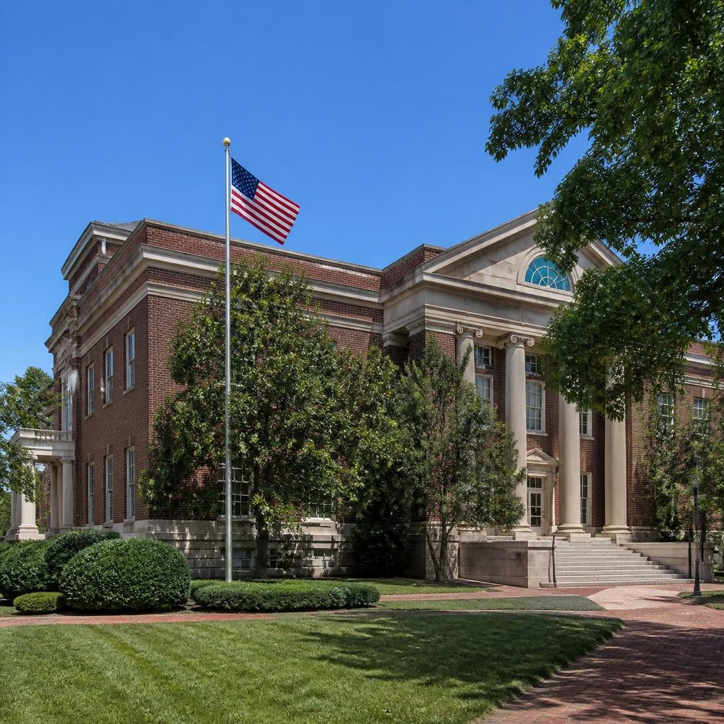 Charles County Maryland courthouse La Plata county seat government